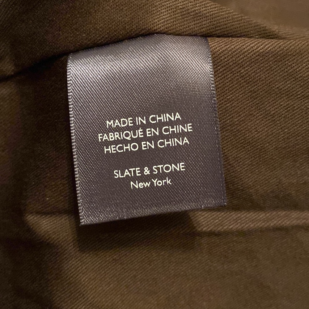 SLATE & STONE: LEATHER JACKET - Picture 4 of 5